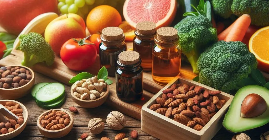 “Alimentos saludables y suplementos naturales para el bienestar”